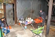 Розвідка зимового маршруту на півострів Рибачий зимового