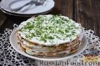 Рецепт Закусочний кабачковий торт торт
