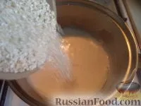 Рецепт Ячна каша молочна на крупу