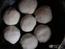Рецепт Беляші, З м’ясом та начинкою з фаршу (курка свинина) начинкою
