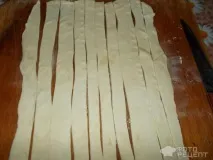 Рецепт Тістечко Ріжки з кремом, домашні домашні