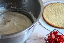 Сирно-вершковий торт торт