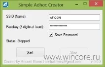 Simple ad hoc creator підключення