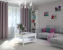 Бузкові штори - поради з дизайну та фото поради