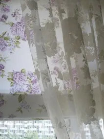 Бузкові штори - поради з дизайну та фото штори
