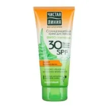 Сонцезахисний крем Чиста лінія для засмаги фіто-живлення SPF 30 - «✦Який сонцезахисний крем взяти чиста