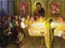 Вірші та картини до Великодня Великодня