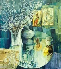 Вірші та картини до Великодня картини