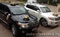 Весільний кортеж в Ульяновську Замовлення автомобілів та машин на весілля весільний