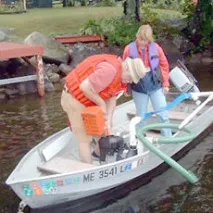 Водометний двигун із водяного насоса двигун