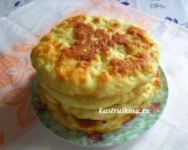 Смажені цибулинні коржики. тісто