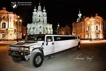 Оренда лімузина Хаммер на весілля в СПб, замовити прокат білого Hummer h2 в Санкт Петербурзі хаммер