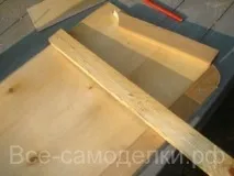 Як зробити підвіконня з фанери. фанери