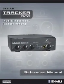 Аудіоінтерфейс E-MU Tracker Pre tracker