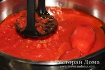 Базовий томатний соус для піци - Ресторан Будинку томатний