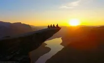 Heliboogie. Стрибки з висоти 604м. висоти