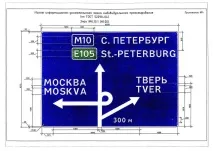2. Умовні позначення елементів облаштування дороги елементів