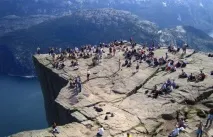 Heliboogie. Стрибки з висоти 604м. Прекестулен
