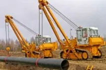 Гусеничні крани-трубоукладальники трубоукладачів