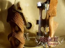 Декупаж пляшки шкіра кераміка - Зробити своїми руками, hand made шкіра