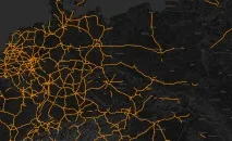 Дорожня мережа OpenStreetMap доріг