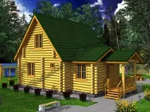 Двоповерхові будинки з колоди проекти для будівництва двоповерхових зроблених з колод будинків проекти