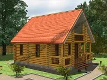Двоповерхові будинки з колоди проекти для будівництва двоповерхових зроблених з колод будинків проекти