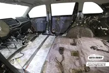 Фото звіт з шумоізоляції Toyota Highlander III (Тойота Хайлендер) звіт