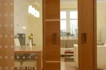 Фото розсувних міжкімнатних дверей, ідеї розсувних