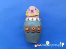 Як зліпити богатиря із пластиліну частину