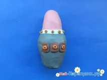 Як зліпити богатиря із пластиліну частину