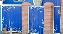 Як прикрасити паркан із профнастилу прикрасити