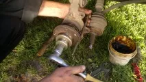 Заміна ступичного підшипника без зняття стійки та розвалу ступичного