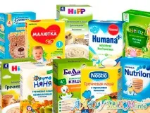 Каші для першого прикорму каші