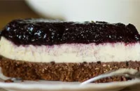 Класичний чізкейк з чорницею - рецепт, Смачна Їжа чорницею