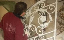 Ковані перила для сходів краєвиди, фото, монтаж перила