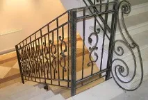 Ковані перила для сходів краєвиди, фото, монтаж перила