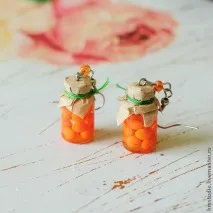 Кулон «Баночка з вишневим варенням» кулон