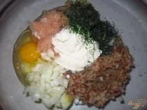 Куряче суфле з гречкою. куряче