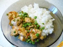 Куряче філе із зеленим горошком (покроковий рецепт з фото) філе