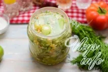 Мариновані зелені помідори на зиму. зиму