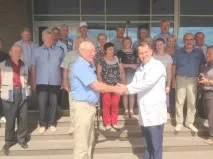 Медичний центр оліс відвідали ветерани ДІБДР на чолі з головою ов - Республіканська центр