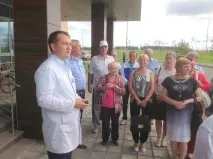 Медичний центр оліс відвідали ветерани ДІБДР на чолі з головою ов - Республіканська оліс