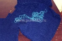 Модний жіночий светр-реглан гачком. светр-реглан