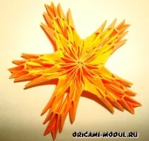Модульне орігамі Ялинка, схема збирання, модульне орігамі на Новий рік модульне