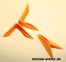 Модульне орігамі Ялинка, схема збирання, модульне орігамі на Новий рік орігамі