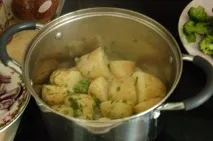 олією