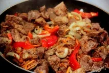 М’ясо з овочами Кавказ - рецепти з фото на фото