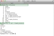 Очищаємо історію переглядів у терміналі Mac OS X переглядів