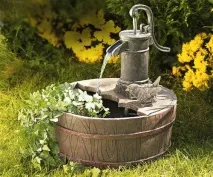 Amenajarea grădinii alege o fântână de grădină, Secrete de acasă - confort în casă cu propriile mâini!